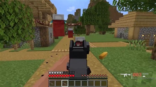 JJ and Mikey Found El Gran Maja & Bloop Skeleton Print at Night in Minecraft Maizen ! | Craftopia