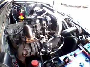 Toyota 2C N/A Diesel Engine Turbo install