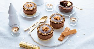 Recette Mini entremets chocolat noisette, croustillant Crêpes Dentelle Gavottes® - 750g.com
