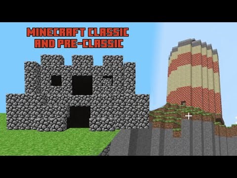 The Oldest Versions of Minecraft