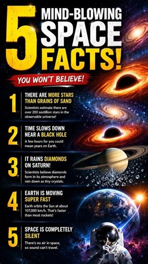 99% of People Don't Know These 5 Space Facts!