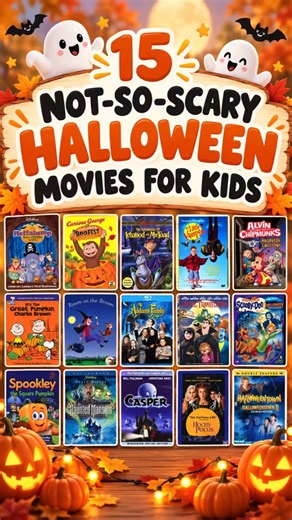 15 Halloween Movies for Kids That Aren’t Too Scary! 🎃🍿