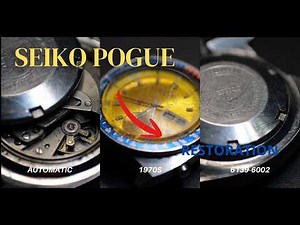 This Seiko "Pogue" needs Definitely a Restoration (part1)