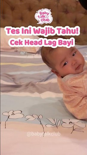 Tes Head Lag Bayi 3-4 Bulan, Normal atau Tidak? #tipsparenting #parenting #healthyparenting #bayi