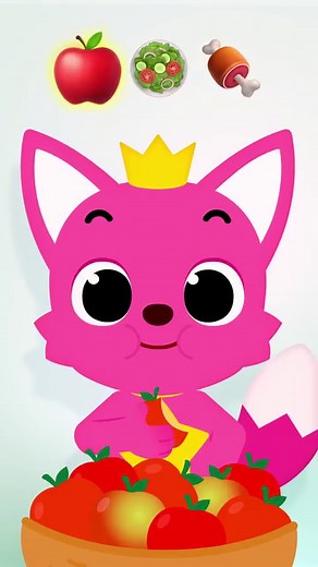 176K views · 900 reactions | Pinkfong's here to remind us that eating healthy can be fun and delicious!  #Pinkfong #mukbang #healthyeating | Pinkfong | Facebook