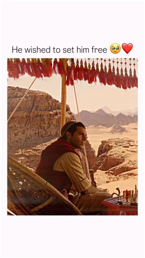 🕷 on Instagram: "❤️‍🩹💐 Aladdin (2019): In the vibrant, bustling city of Agrabah, a clever young street thief named Aladdin dreams of a life beyond the narrow streets and struggles of his everyday world. When he discovers a magical lamp containing a playful and powerful Genie, he is granted the chance to become a prince and win the heart of the spirited Princess Jasmine, who longs for freedom beyond the palace walls. Alongside his loyal friend Abu and the Genie’s magical guidance, Aladdin face