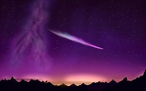 [iPad绘画][Procreate][教程]如何画出自然的天空渐变色 星空示范