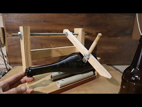 Home made DIY Glass Bottle Cutter