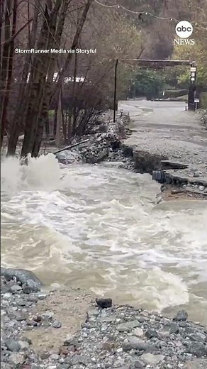Mudslides, flooding hit Los Angeles as storm rages