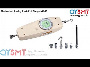 Mechanical Analog Push Pull Gauge NK 50