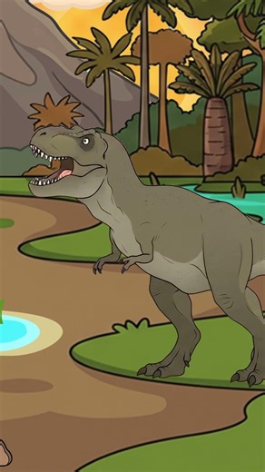 Tyrannosaurus rex - Why it’s King of the Dinos! 🦖🍖 #TyrannosaurusRex #TRex #TRexSong
