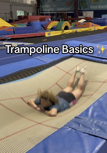 Trampoline basics: front drops, back drops, & back drop pullovers #trampoline #tumbling #trampolinetricks #backdrop #gymnastics #trampolineandtumbling