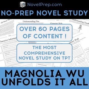 Magnolia Wu Unfolds It All by Chanel Miller Novel Study – No Prep!