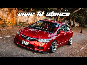 Civic FD Stance | แต่งสไตล์เมกา สีโครตเงา!!