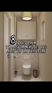 Tu veux peindre tes toilettes mais tu ne sais pas comment faire ? 🤔 Enregistre cette vidéo pour plus tard. ☑️ Voici 8 façons de peindre tes WC, de la plus simple à la plus audacieuse. Même espace, mais une ambiance complètement différente à chaque fois. J'ai choisi un beau terracotta rosé pour cette fois 💕 La projection 3D te permet de visualiser le résultat avant même de sortir le pinceau. 👉 Dis-moi en commentaire la version que tu préfères. . . . #décorationintérieure #decowc #decotoilettes