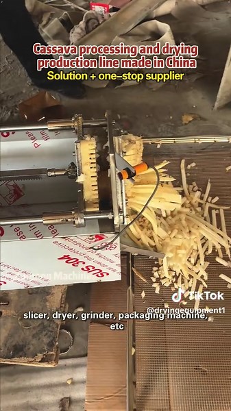 dried cassava flour,cassava chips cassava processing line complete set of equipment#cassava #drying #dryingmachine #dryer #dryermachine #fooddryingmachine #fyp #foryou #foryoupage #fyppppppppppppppppppppppp #xuhuong