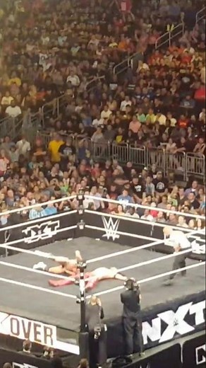 Bobby Roode defeats Shinsuke Nakamura at NXT Takeover Orlando #wwe #nxt #wrestling