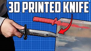 How Dangerous are 3D Printed Knives?