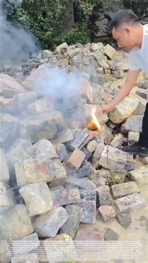 The secret to striking sparks from two ordinary stones.