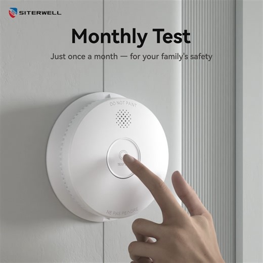 🗓️ December Safety Check Time to test your smoke alarm. #Siterwell #testyouralarm #smokealarm #HomeSafety #firesafety #safetytips | Siterwell Electronics