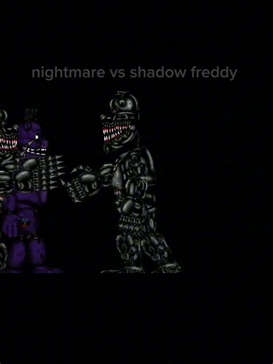 nightmare vs shadow freddy