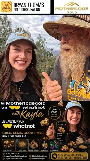 Mother Lode Gold Auctions with Kayla!