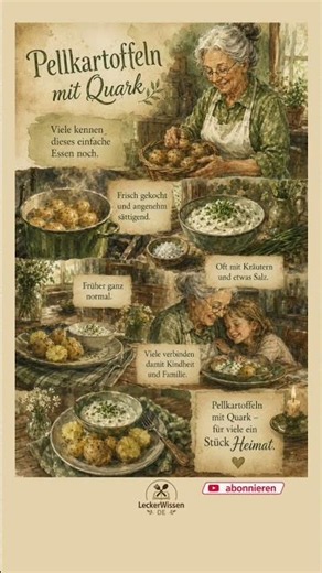 Pellkartoffeln mit Quark 🥔 Für viele ein Stück Kindheit ✨