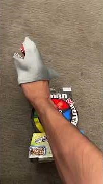 SB Short: Shark Puppet plays with the Simon toy! #shorts