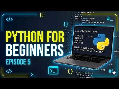 Episode 5: Python Comments Explained Step by Step (Urdu/Hindi)