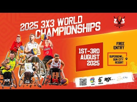 Day 1 | Evening Session - IWBF 3x3 World Championships 2025 | Live Stream