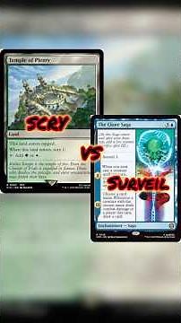 Scry vs Surveil #magicthegatheringcommunity #mtg #tradingcardgame #packopening #commander #tcg