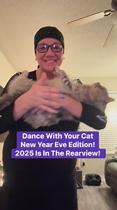 Last dance of 2025! So excited to see what the new year brings!! #New year #cat #catsofinstagram #catsoffacebook @topfans | The Crazy Cat Lady