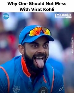6.7M views · 148K reactions | Today Team Mashable shows you why you should never ever mess with the King aka the Birthday Boy Virat Kohli | Mashable India | Facebook