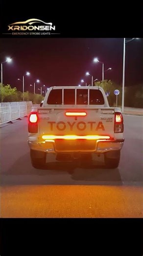 XRIDONSEN 48 inch Amber Red Tailgate Lights Strip Rear Emergency Lights for trucks #automotive