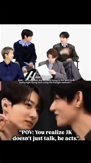 I found proof Jungkook actually used his "Triangle Method" on V! 📐💜 #Arirang2026