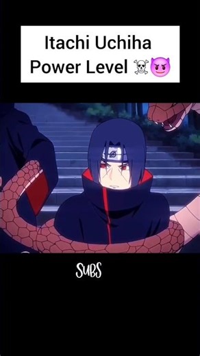 Itachi Uchiha Show his Power Level to Orochimaru #orochimaru #itachi #sasuke #naruto #viral #shorts