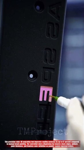 Innovative Precision Color-Fill Engraving Tool System: Best Clean Letter Coating