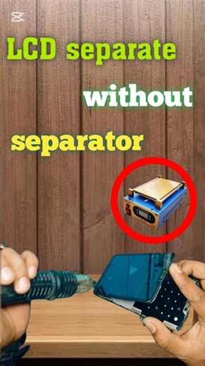 how to separate LCD without separator #shorts #trending #mobilelegends