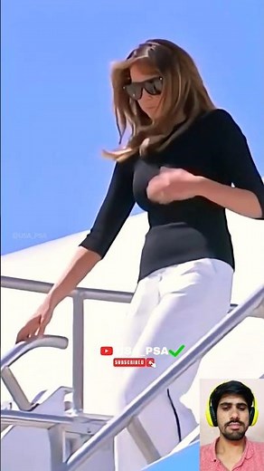 Melania Trump is the ideal choice as wife to President Donald Trump ❤️‍🔥😘💫