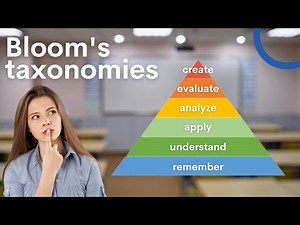 Bloom's taxonomies