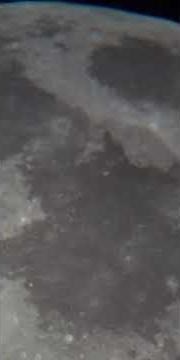 GROS PLAN INCROYABLE sur la LUNE : Les Détails des Cratères Filmes au Téléscope (Vidéo Nuit)