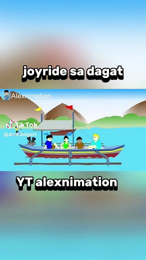 joyride nila bogart abodo boy kulot at alex sa dagat #tiktokanimation #animation #pinoyanimation #fyp #comedyanimation #funnyanimation #alexnimation #alexanimation #bogart #joyride
