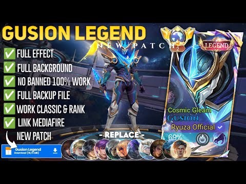 Script Gusion Legend - Cosmic Gleam No Password | Full Effect Voice | Patch Terbaru