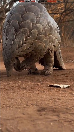 “The Animal That Turns Into an Unbreakable Ball 😱”#science #sciencefacts