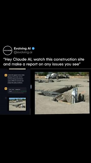 Evolving AI | Claude AI's new 'Computer Use' feature can control a computer by looking at a screen, moving a cursor, clicking buttons, and typing text.... | Instagram