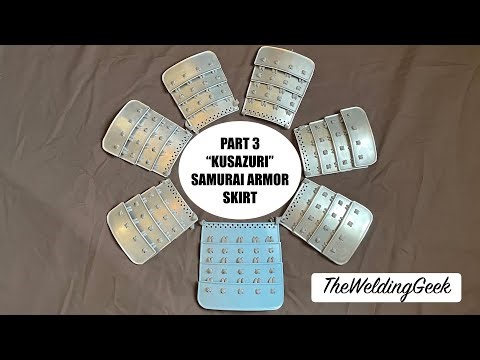 PART 3 "KUSAZURI" SAMURAI ARMOR SKIRT