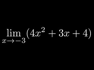 Basic Calculus Example with Polynomial
