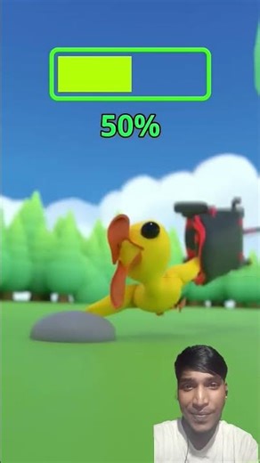 Jet Engine vs Ducky Fun🐥 #funny #shorts #viral #animation