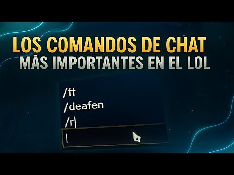 The most important chat commands in League of Legends and how to use them - /ff, /deafen, /mute, ...
