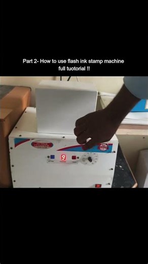 Last Part- Amazing Flash Stamp Machine! 😍 फ्लॅश इंक स्टॅम्प मशीन #Shorts